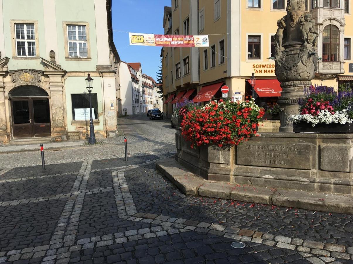 frühsonnige Innenstadt-Vollkomfort-Wohnung Zittau Exterior foto